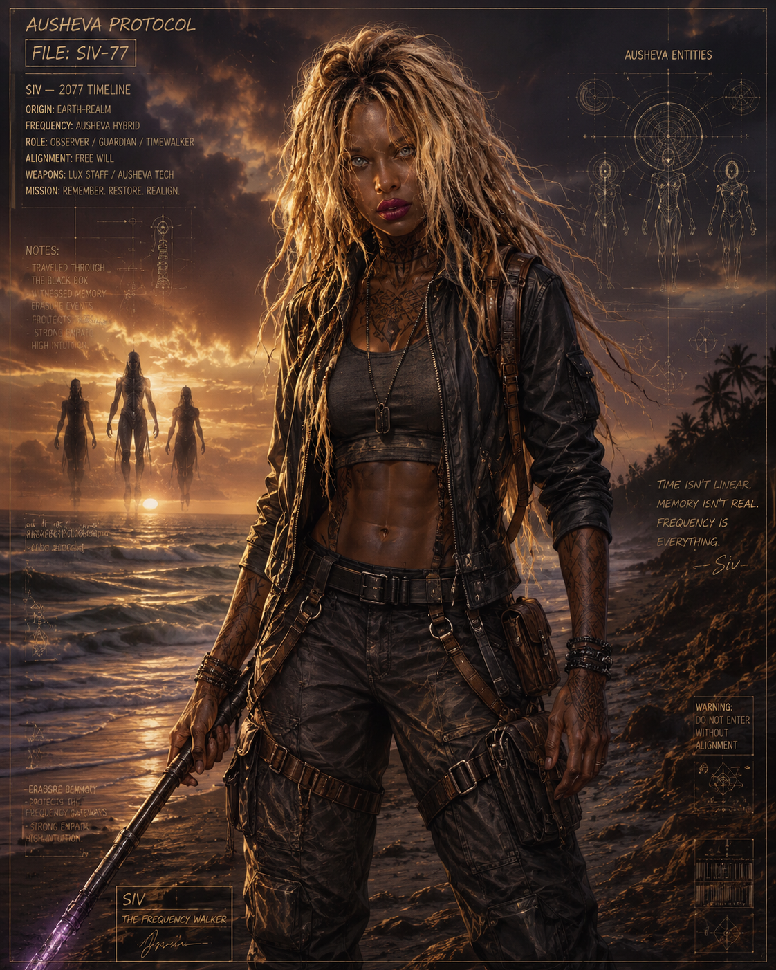 Amiea canonical character reference